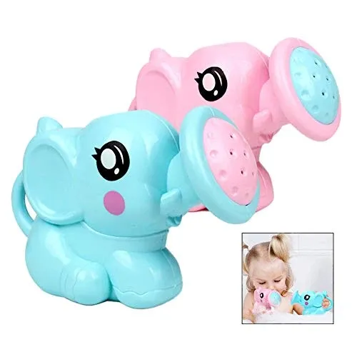 2pcs Baby Bathtub Toys, Water Spray Toys Cute Elephant