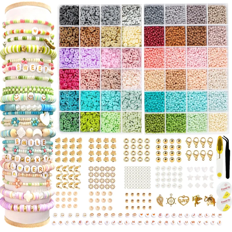 Beads for bracelets, make bracelets yourself